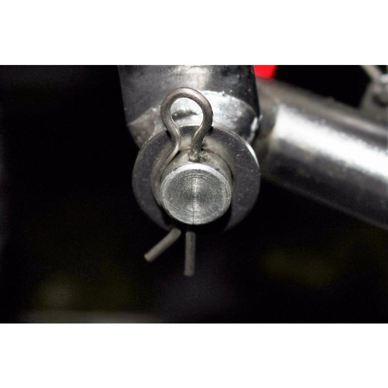 6Vダックス（シャフトφ14車体） ステンレス製ブレーキペダル留め部品