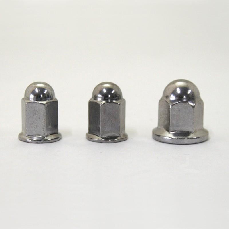 M6フランジ付ロング袋ナットP1.0 メッキ POSH（ポッシュ） : バイク