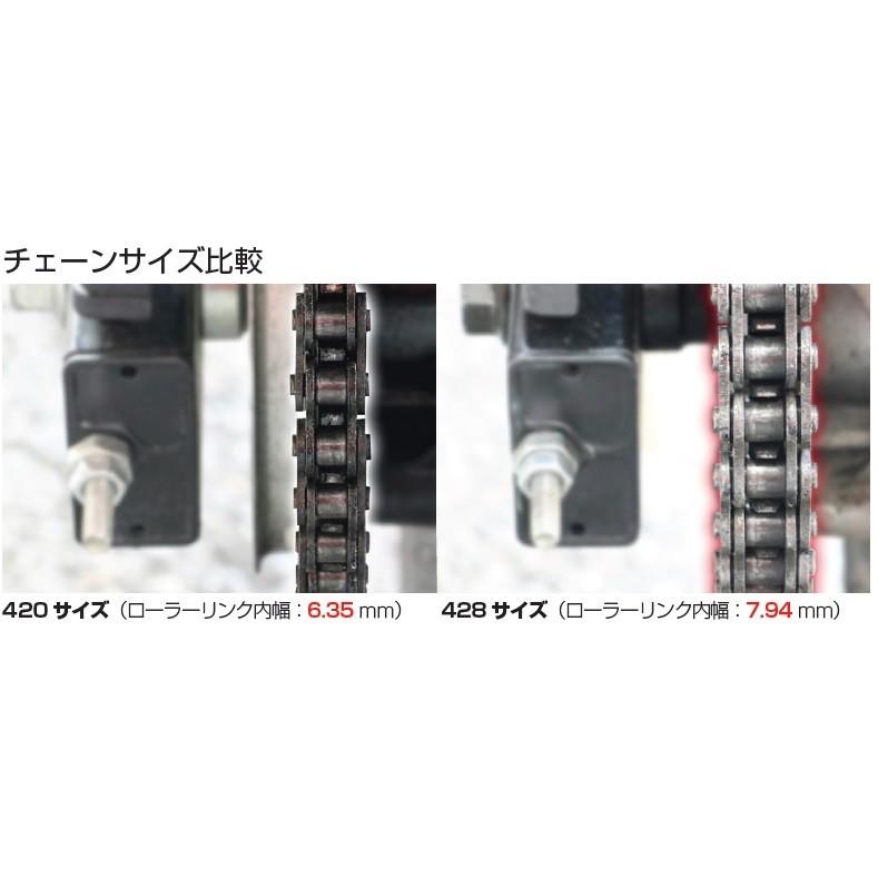 KITACO（キタコ） GROM（グロム）JC61 428ドリブンスプロケット（リア