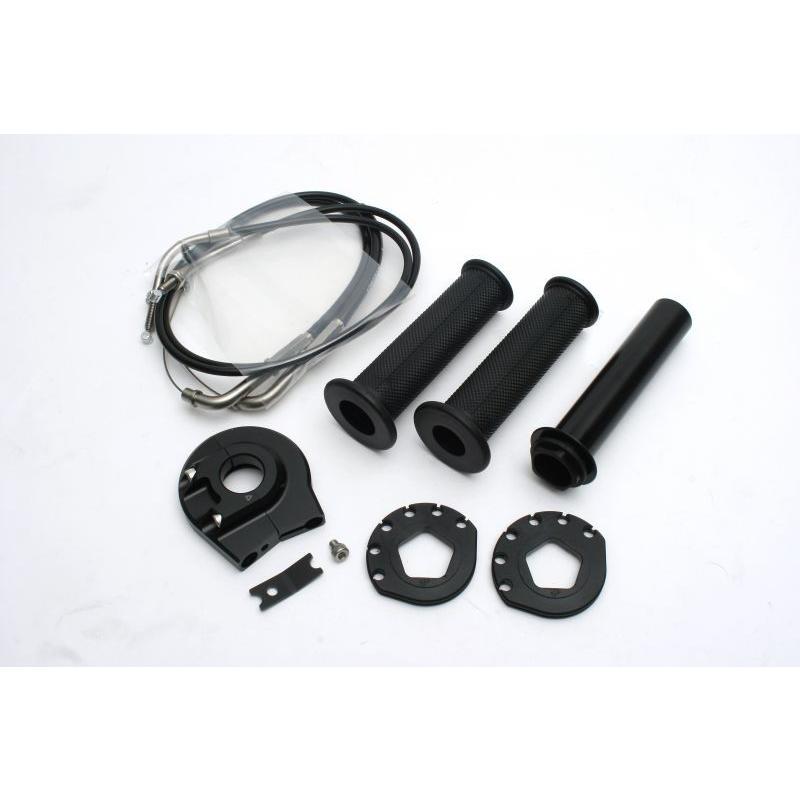 ハイスロットルキット （EVO2） 黒いこと 巻取φ50/52 ACTIVE（活動的） NINJA（ニンジャ）250/（ABS）13〜17年 ハイスロットルキット-車、バイク、自転車-ハンドル
