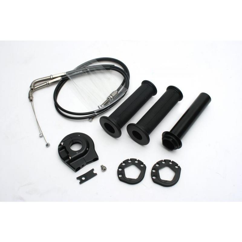 ハイスロットルキット （EVO2） 黒いこと 巻取φ40/42 ACTIVE（活動的） NINJA（ニンジャ）250R（08〜12年） バイク-車、バイク、自転車-ハンドル