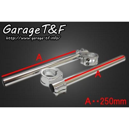 セパレートハンドル22.2mm 35Φ シルバー ガレージT＆Fの画像
