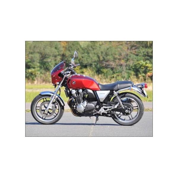 CB1100（10〜13年） ロードコメット2 スモークスクリーン キャンディグローリーレッド（単色）R-101C-U 通常スクリーン CHIC DESIGN（シックデザイン）_3
