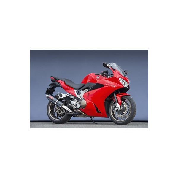 VFR800F（14年〜） スリップオンマフラー カーボン（政府認証） YAMAMOTO RACING（ヤマモトレーシング）の画像