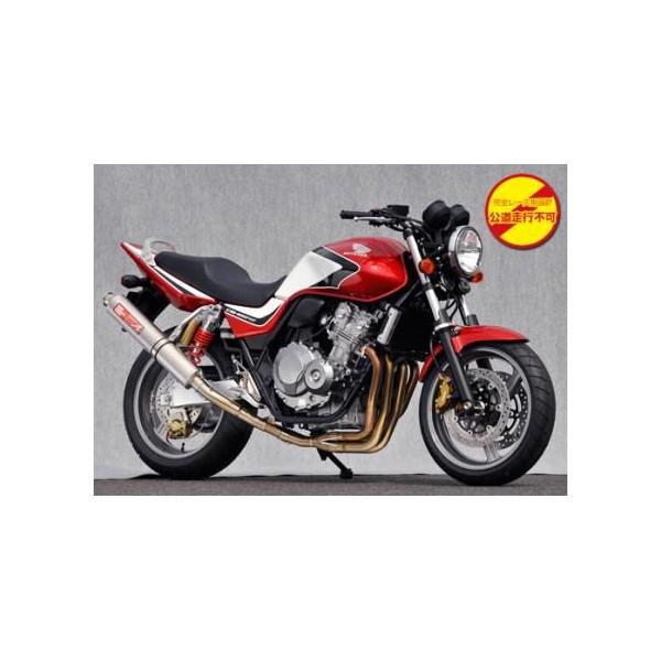 SPEC-A 割り増し金～版IIえり巻き/スピード競技専用 YAMAMOTO RACING（ヤマモトレーシング） CB400空想科学小説 Revo（08年〜） 車、バイク、自転車-フルエキゾースト