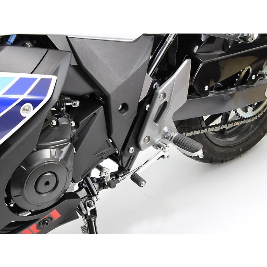 GSX250R（17年） ステップオフセットプレート HURRICANE（ハリケーン）_1