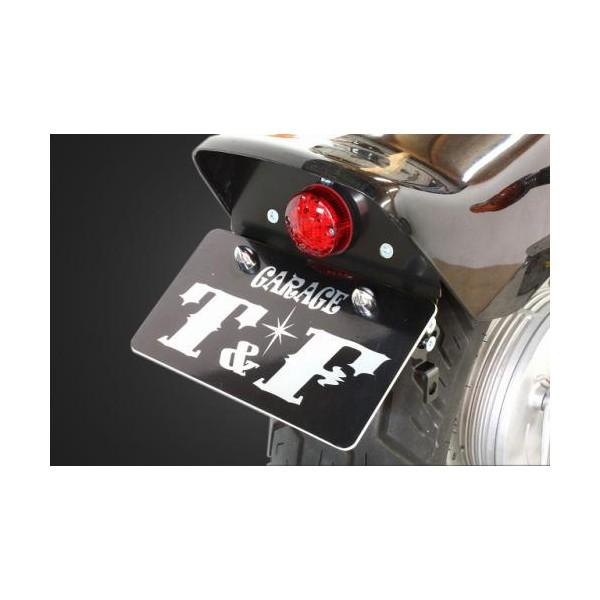 ドラッグスター400（DRAGSTAR） 純正フェンダー用 丸型テールランプLED