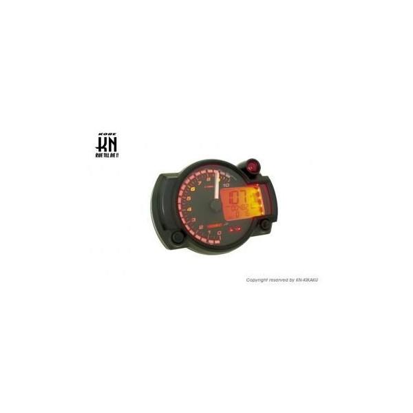 KOSO RX2N＋ LCDマルチメーター バックライト8色 （0〜10000rpm） KN企画｜hamashoparts｜03
