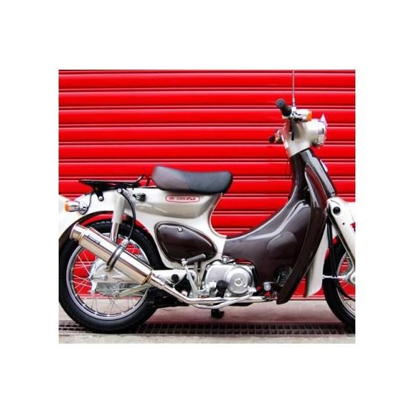 BEAMS SS300リトルカブマフラー BEAMS ビームス バイク用 マフラー リトルカブFI JBH - AA01