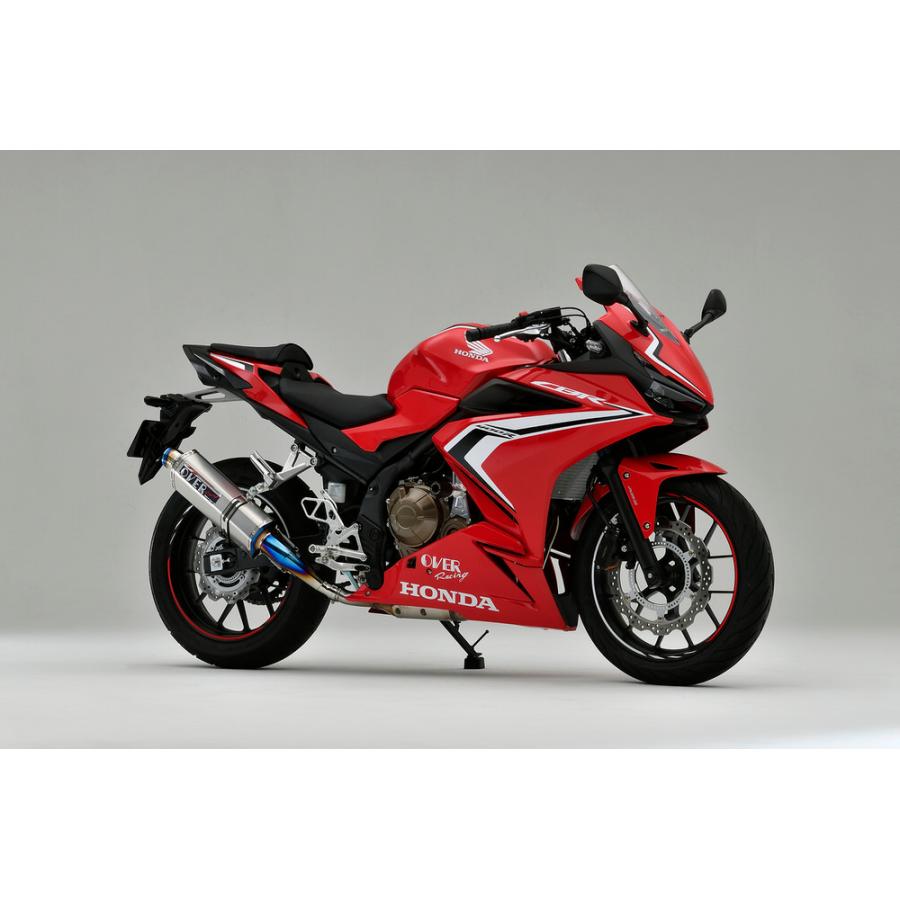 TT-Formula フルチタン スリップオンマフラー OVER（オーバーレーシング） CBR400R（19年）