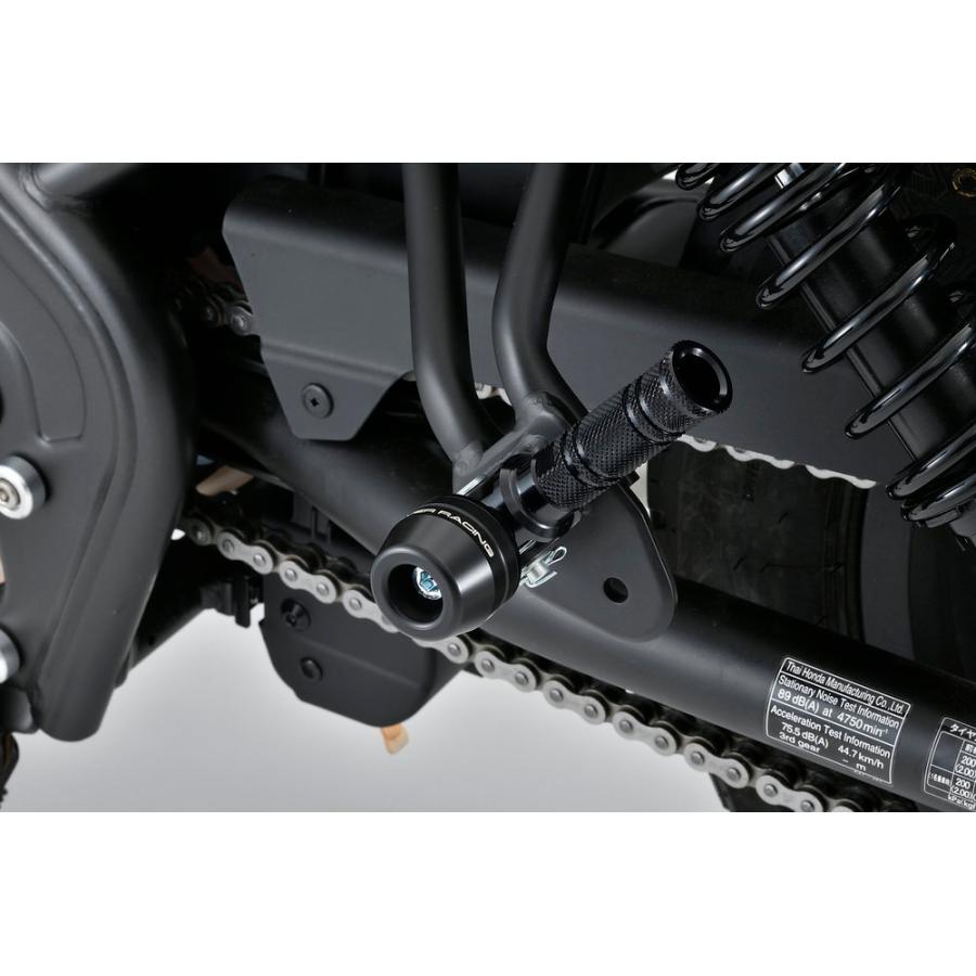 CBR400R（16-18年） タンデムステップ スライダー ブラック OVER 