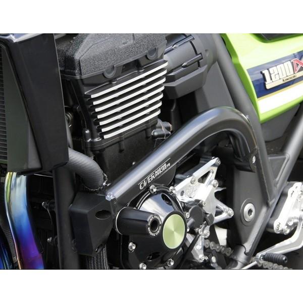 V-MAX1200 サブフレームキット ブラック OVER（オーバーレーシング