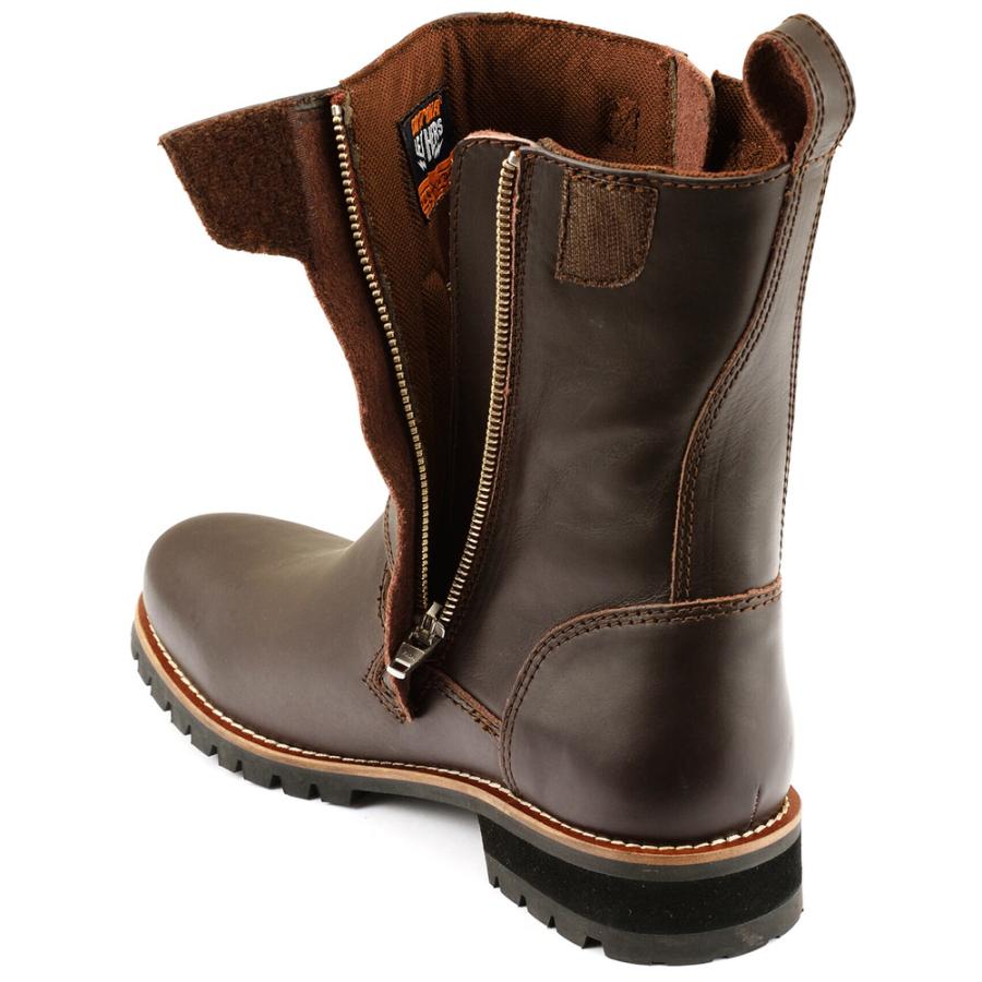 DAYTONA（デイトナ） HBS-004 エンジニアブーツ ダークブラウン 24.0cm