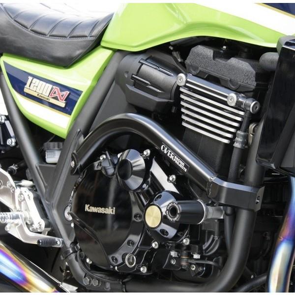 XJR1300(99年〜) サブフレームキット ブラック OVER（オーバー