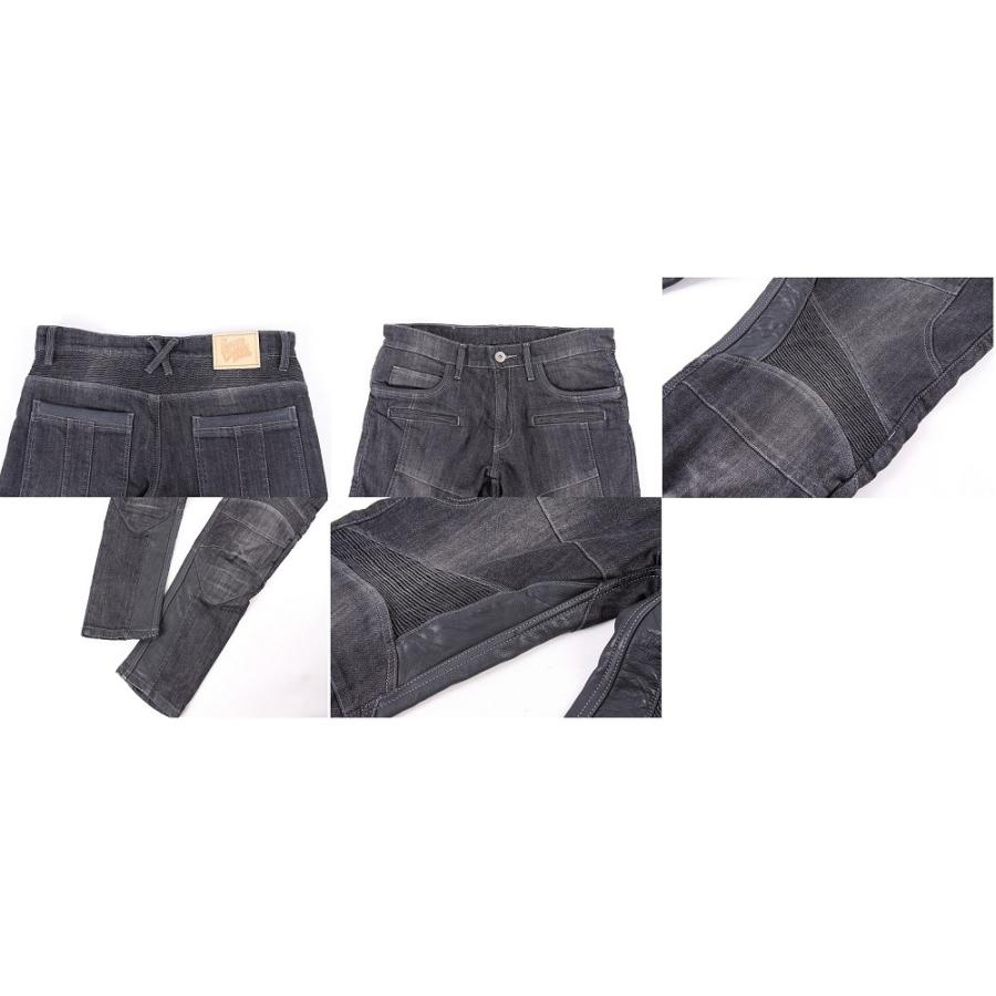 デグナー　DEGNER デニム　DP27？　ブラック　Lサイズ　ストレッチ DP-27 本革ヒートガード付デニムパンツ ブラック Lサイズ DEGNER