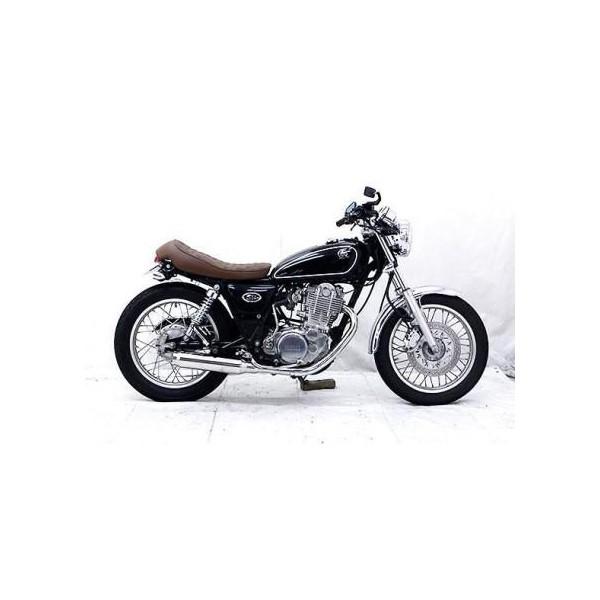 SR400キャブ車 US-W900タイプマフラー スリップオンタイプASAKURA