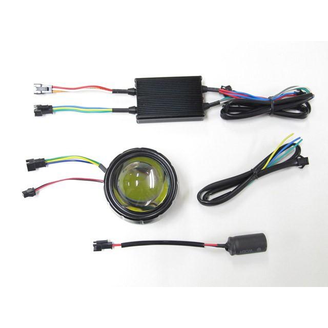 FLH-860 プロジェクターLEDヘッドライト 組込式 （Loビーム標準） 6000K PROTEC（プロテック）