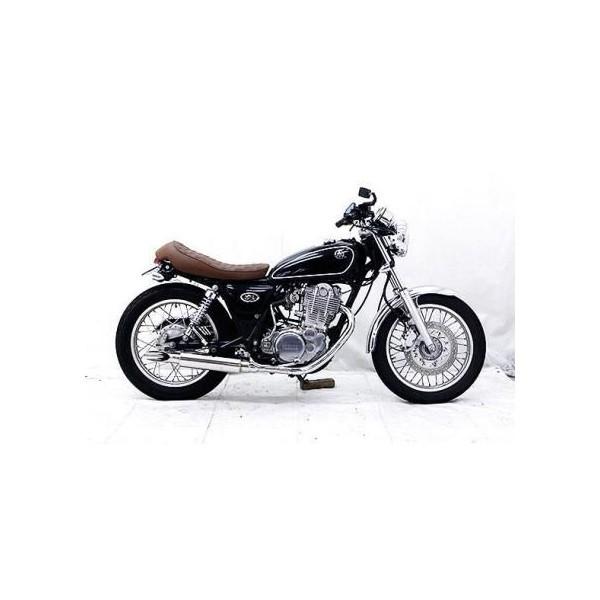 SR400キャブ車 US-T900タイプマフラー スリップオンタイプASAKURA