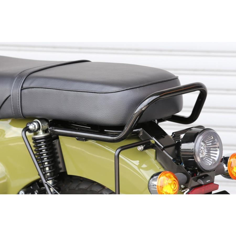 グラブバー ブラック（キジマ製ダブルシート装着車用） KIJIMA（キジマ） スーパーカブ110（SUPERCUB）18年
