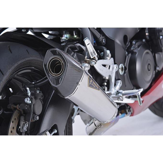 リアルスペック チタンフルエキゾースト チタンポリッシュ r's