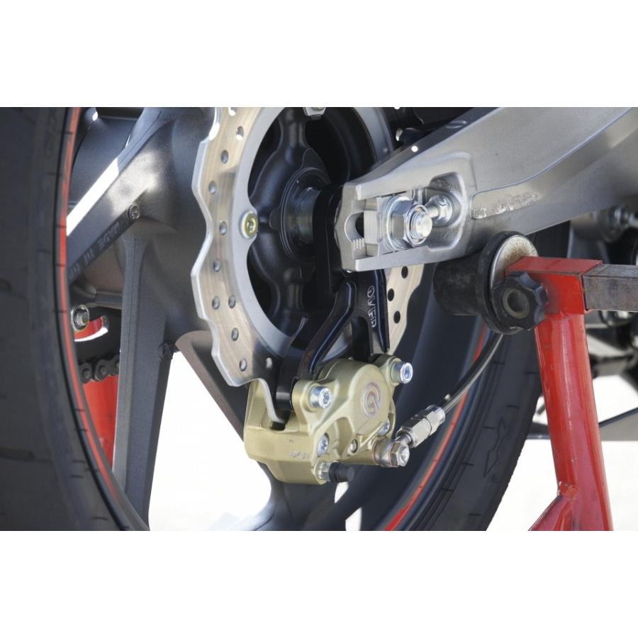 Rキャリパーサポート ブレンボ2P用 ブラック OVER（オーバーレーシング） CBR250RR