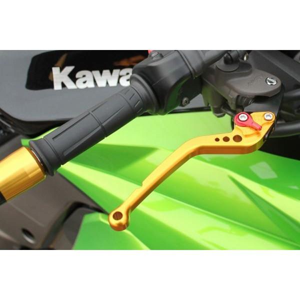 Ninja400（ニンジャ） '14〜'17 アジャストレバーセット レバー：ゴールド SSK SPEEDRA（スピードラ）_1