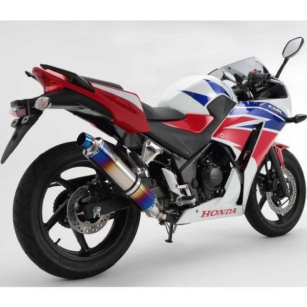 CBR250R（14年〜 MC41） R‐EVO（レーシングエヴォ）スリップオンマフラー ヒートチタンサイレンサー（JMCA） BMS-R（ビームス）｜hamashoparts