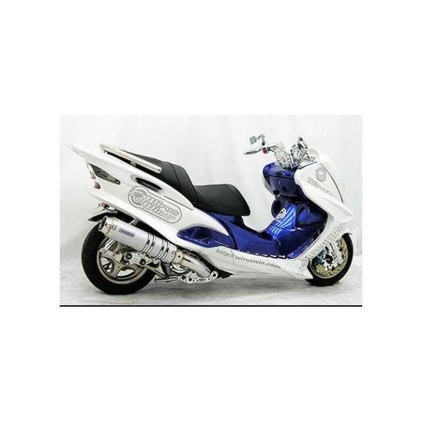 マジェスティ125（MAJESTY125） アルティメットマフラーシルバー