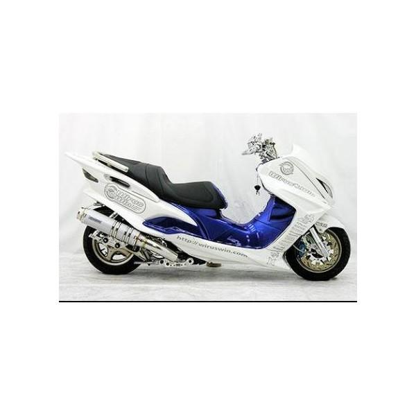 廃盤コマジェエアロ2点セットYP125 Majesty125 WirusWin WirusWin マジェスティ125 外装セット マジェスティ125用エアロ