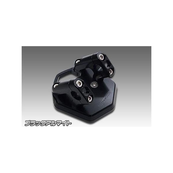 SMAX（SG271） 手持ち部分郵便受け 黒いことアルマイト ウイルズウィン（WirusWin） ハンドルポスト、クランプ-車、バイク、自転車-ハンドル