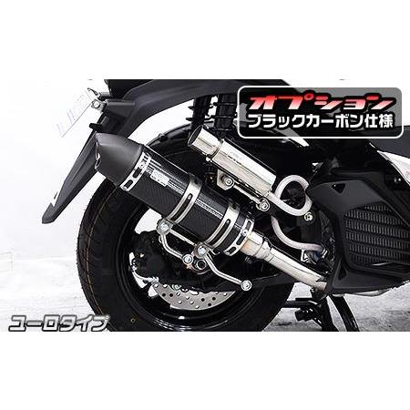 ロイヤルマフラー ユーロタイプ ブラックカーボン仕様 ウイルズウィン 