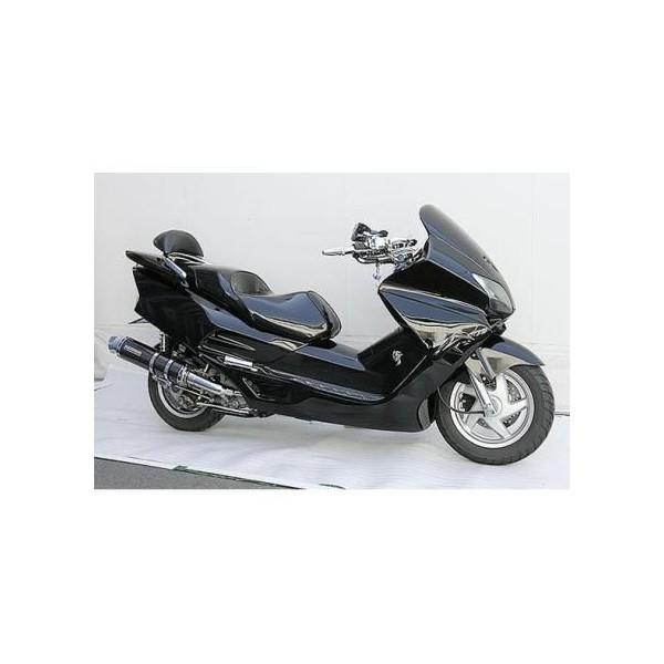 フォルツァ（FORZA）MF06 GGタイプマフラー レーシングタイプ ブラック
