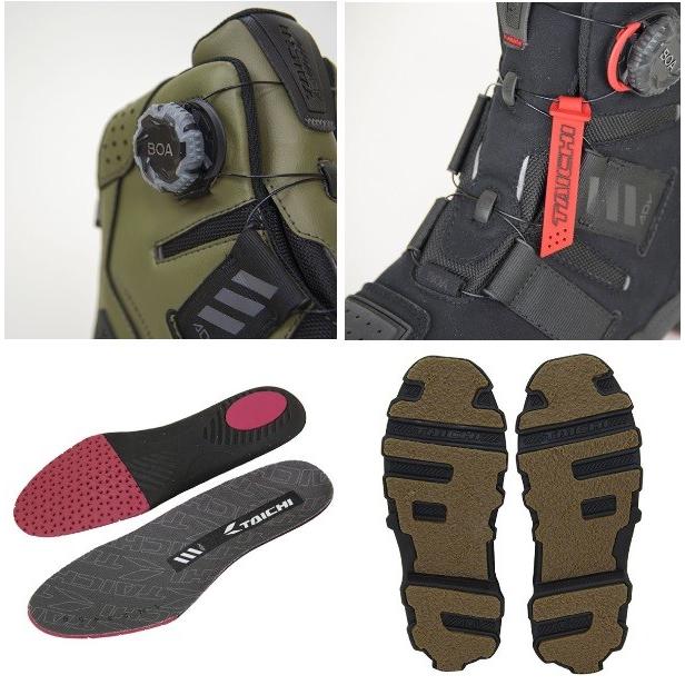 TAICHI RSS010 DRYMASTER コンバットシューズ スエード ブラック 28.0