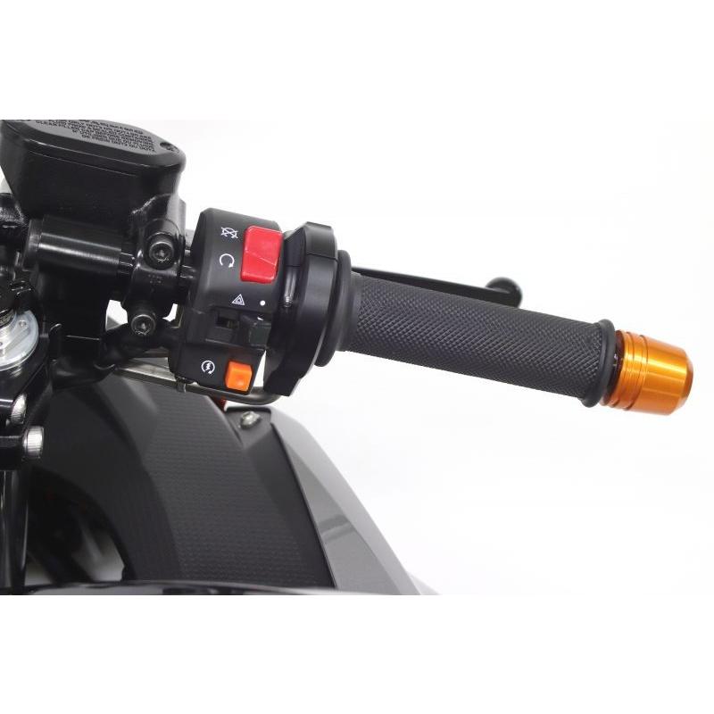 スロットル一揃いの道具 EVO2 しろがね色 巻取Φ52/54 スピード競技とき勧める大きさ ACTIVE（積極的） Ninja250（ニンジャ250）18年