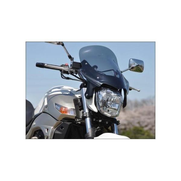 シックデザイン　汎用ガイラシールド　スモーク　取り付けボルト、可変ノブ付属 Webike | CHIC DESIGN シックデザイン ガイラシールド Z900RS