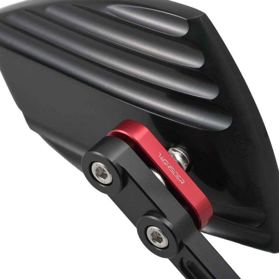 DAYTONA（デイトナ） HIGHSIDER バーエンドミラー ハイサイダー