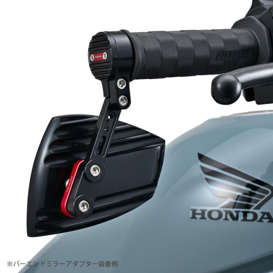 デイトナ HIGHSIDER ハイサイダー バーエンドミラー　ウェーブ Amazon | デイトナ(Daytona) バーエンドミラー バイク 角度調節
