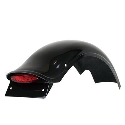 SR400/SR500 ラウンドボブフェンダーキット レッド GOODS（モーター 