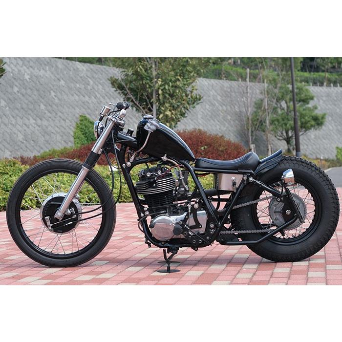 SR400/SR500 21インチキット MT クローム スチールスポーク フロント