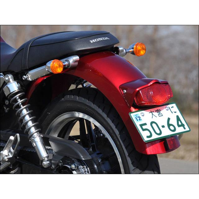 CB1100　リアフェンダー ロングタイプリアフェンダー キャンディグローリーレッド CHIC DESIGN