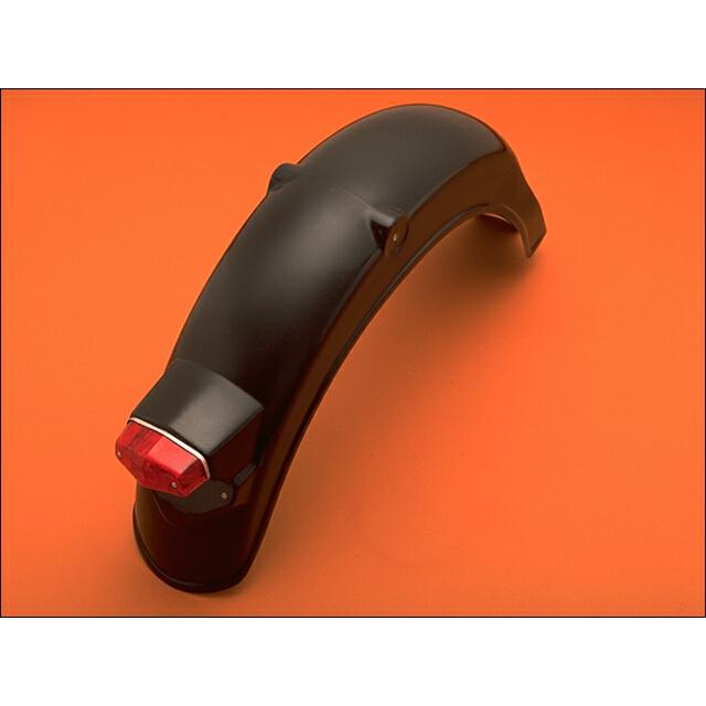 セット送料無料 SR400(78年〜) クラシックリアフェンダーラウンドエンド 黒ゲル仕上げ CHIC DESIGN(シックデザイン) クラシックリアフェンダー ラウンドSテール付 W650 CHIC DESIGN(シックデザイン)