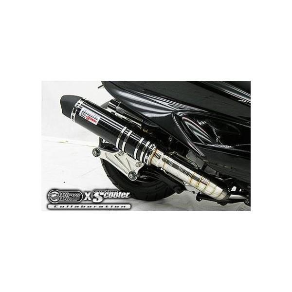 マジェスティ（MAJESTY）5GM・5SJ（SG03J） ビートイットマフラー ブラックカーボン仕様 ウイルズウィン（WirusWin）