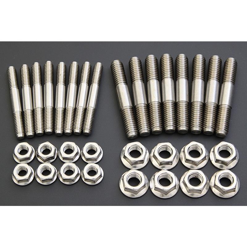 Z/KZステンレエキゾーストスタッドボルトセット 8mm PMC（ピーエムシー