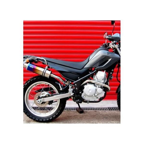 セロー250（SEROW）DG11J SS300チタンマフラー アップタイプ フルエキ BEAMS（ビームス）