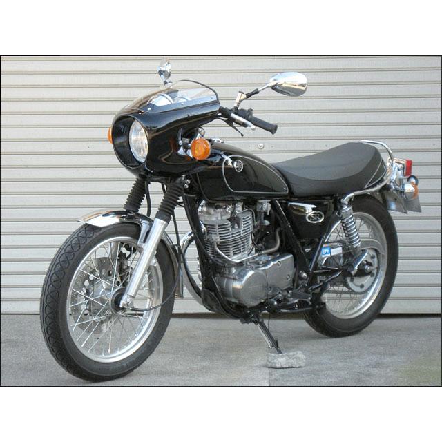 SR400(83年〜) ミニロケットカウル/クリアスクリーン 未塗装 SR400(83年〜) ミニロケットカウル/クリアスクリーン 未塗装
