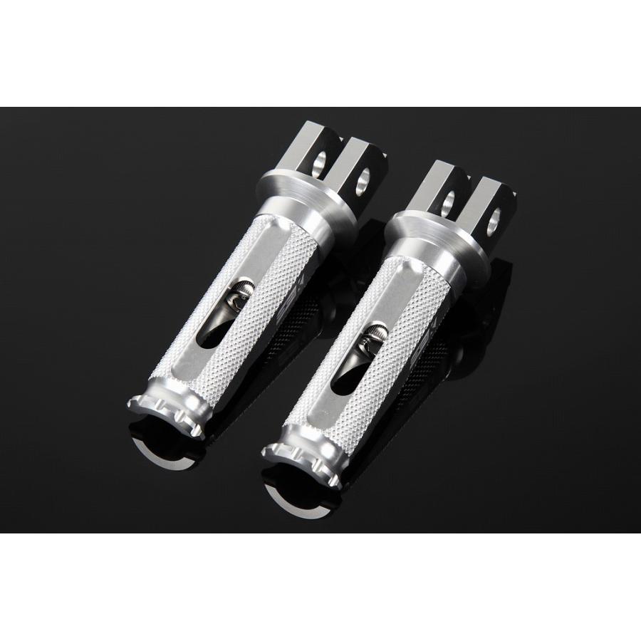 専用　90000円 アルミ削り出しステップ レーシングタイプ（取付部 シルバー/ステップ