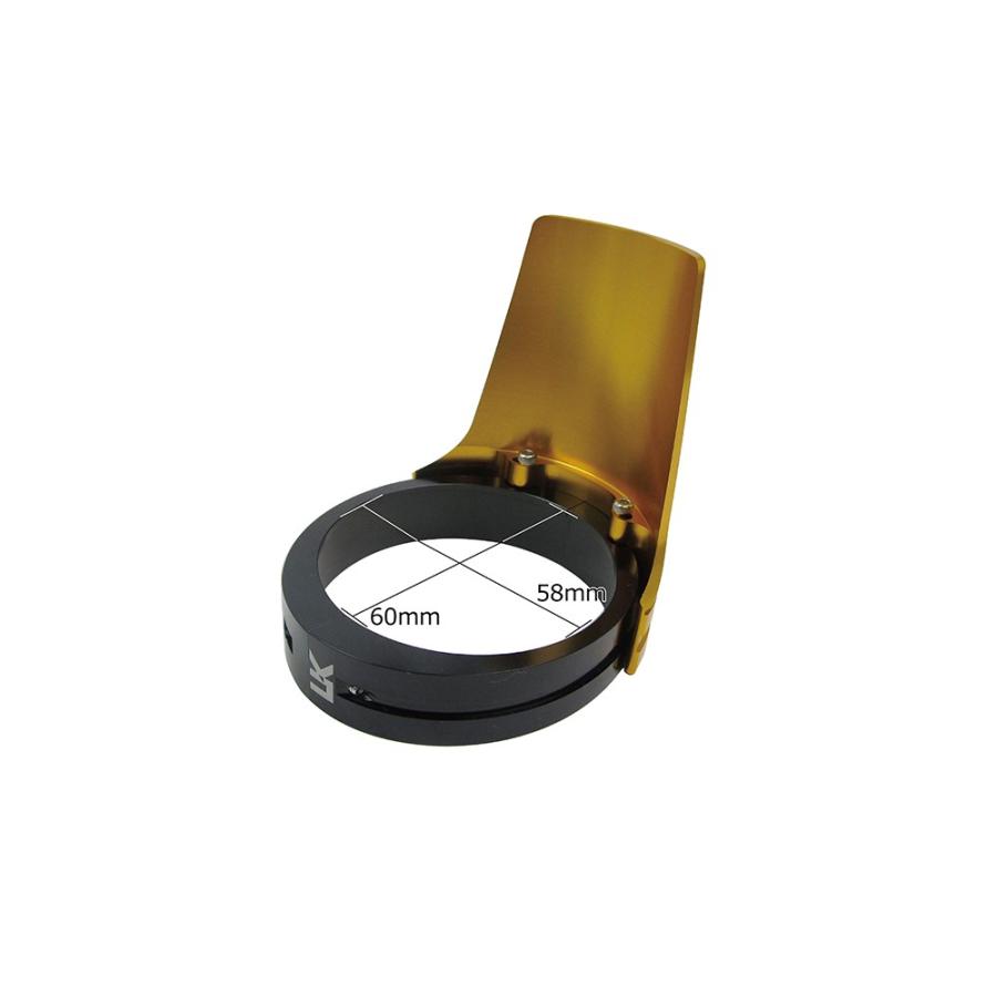 ZRX400/2（〜03年） アルミビレットフロントフォークガード （ゴールド