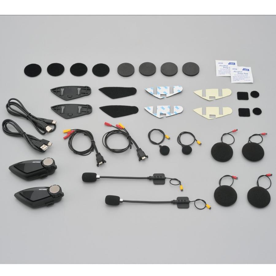 Daytona デイトナ Dt E1 メンテ館 Dt E1 D2 バイク バイク 2unit 2個セット 電子機器類 インカム Bluetoothブルートゥース