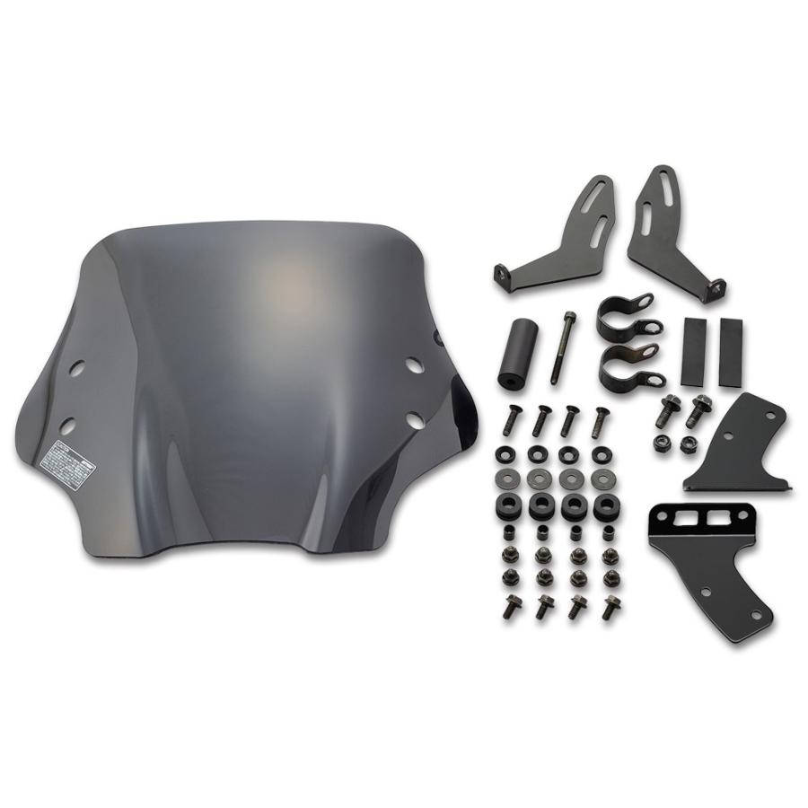 グロム用　DAYTONA ウィンドシールド スモーク 94820 GROM（グロム）16年 ウインドシールドSS ショートサイズ スモーク