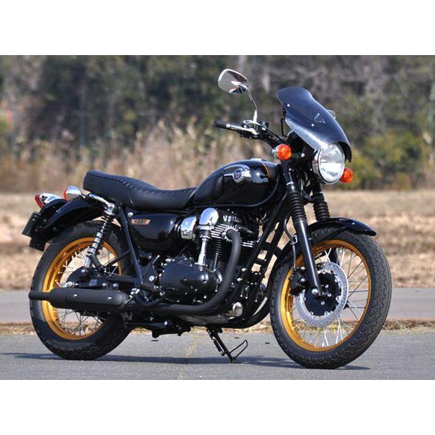 W800（11年〜） ガイラシールド Sサイズ クリア CHIC DESIGN（シック